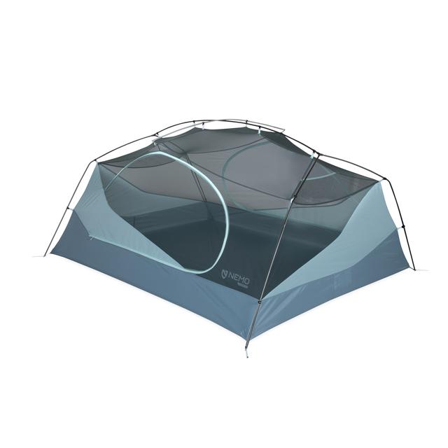 NEMO Aurora 3-Person Backpacking Tent &amp; Footprint Frost/Silt