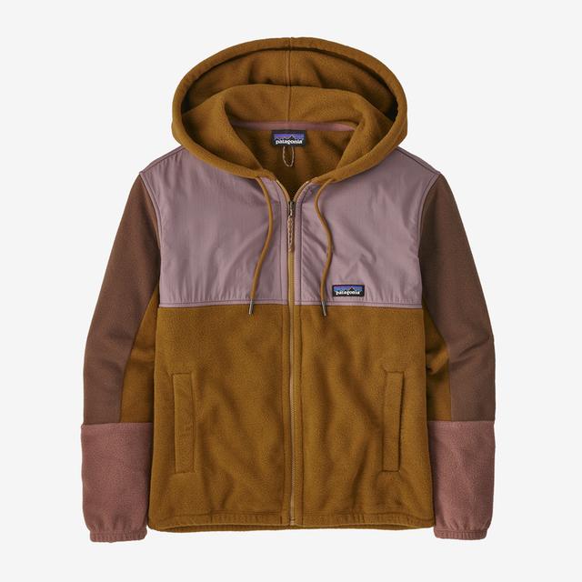 Patagonia Women&#39;s Microdini Hoody SHBN Shelter Brown