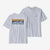 Patagonia Men's Boardshort Logo Pocket Responsibili-Tee WHI White