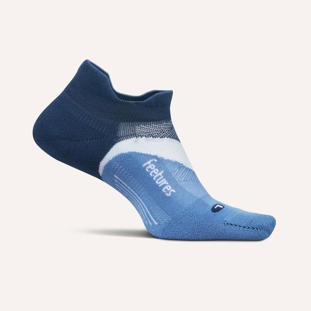 Feetures! Elite Light Cushion No Show Tab Socks 0860 Blue Wave