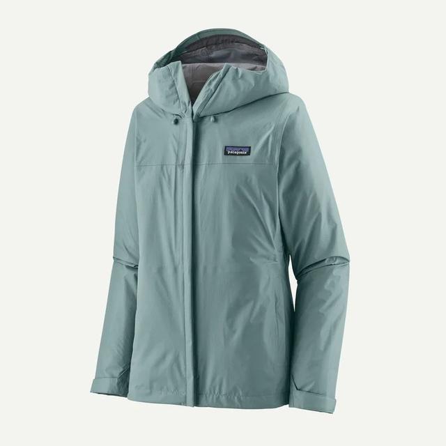 Patagonia Womens Torrentshell 3L Rain Jacket BLSG Blue Sage