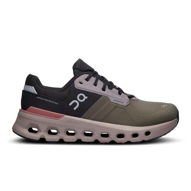 On Running Womens Cloudrunner 2 Waterproof Olive | Mahogany