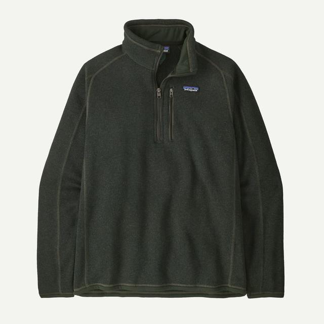 Patagonia Mens Better Sweater 1/4 Zip OGG Old Growth Green / L