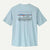 Patagonia Mens Capilene Cool Daily Graphic Shirt SKFL 73 Skyline: Fleck Blue