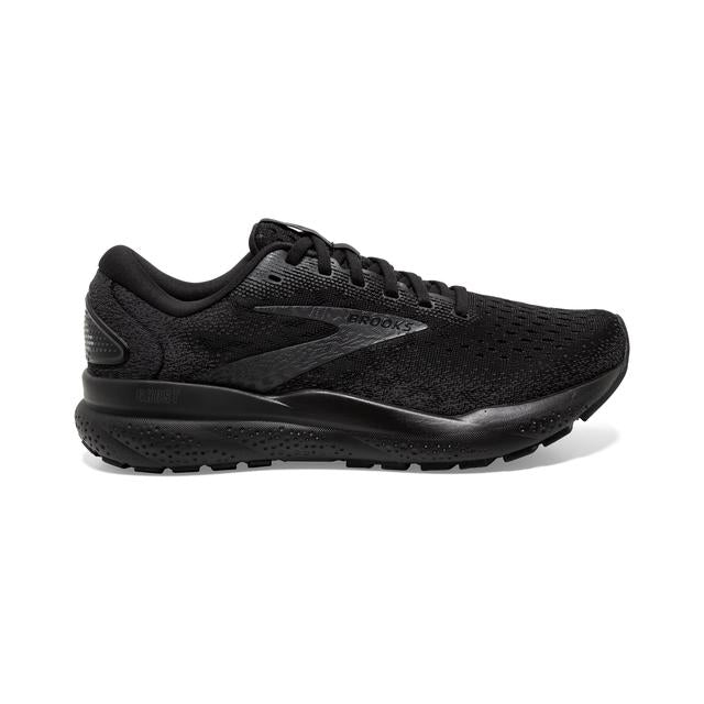 Brooks Womens Ghost 16 020 Black/Black/Ebony