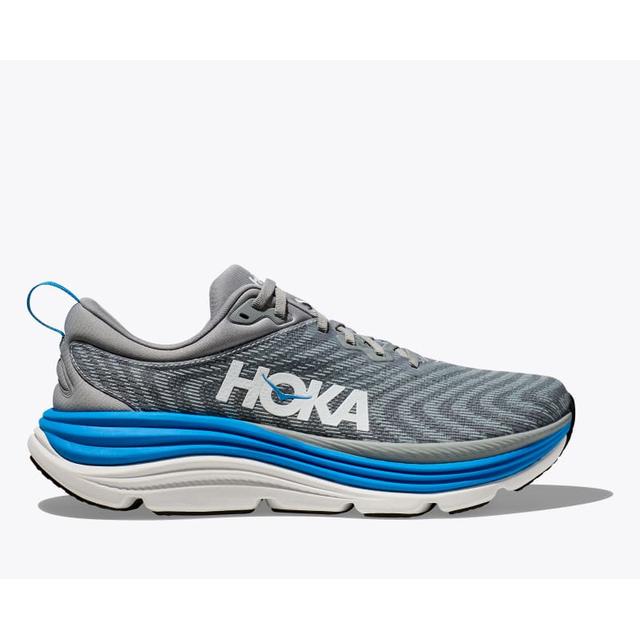 Hoka Mens Gaviota 5 Wide Limestone / Diva Blue