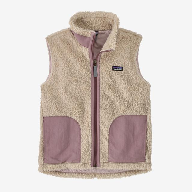 Patagonia Kids' Retro-X Vest NSM Natural w/Stormy Mauve / L