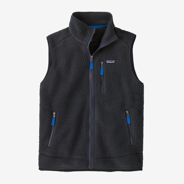 Patagonia Men&#39;s Retro Pile Vest PBLE Pitch Blue w/Endless Blue