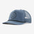 Patagonia Airfarer Cap SSLU Spoke Stencil: Utility Blue