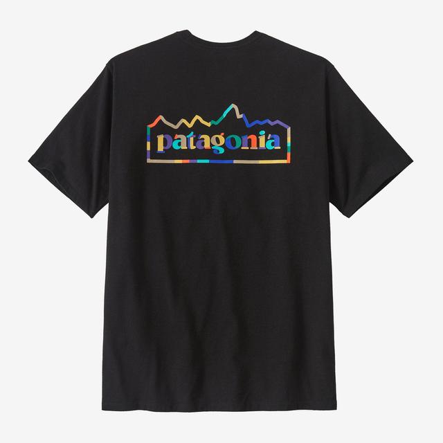 Patagonia Men&#39;s Unity Fitz Responsibili-Tee INBK Ink Black