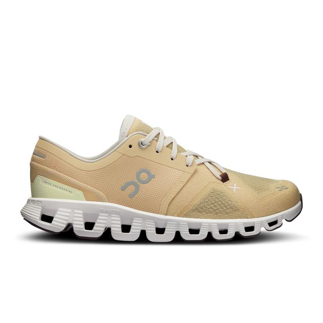 On Running Womens Cloud X 3 Savannah | Frost