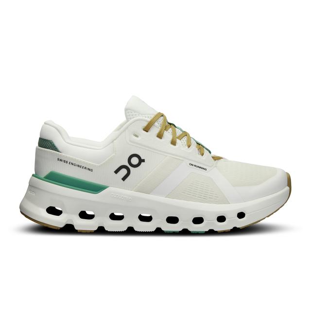 On Running Womens Cloudrunner 2 White | Green