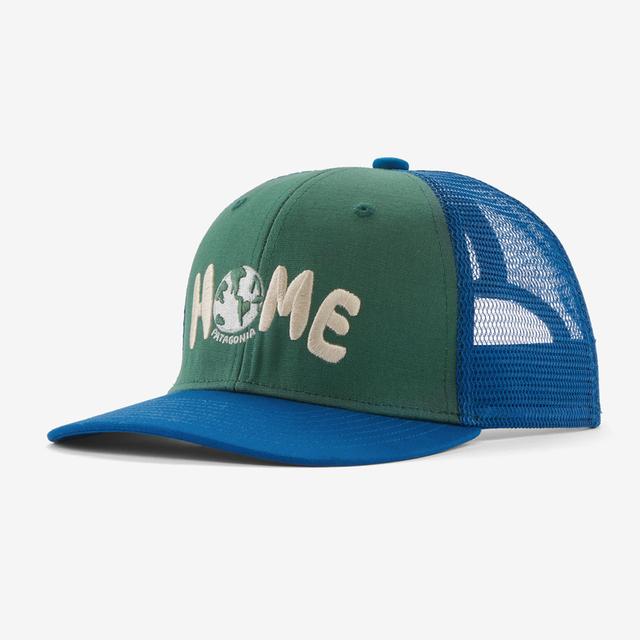 Patagonia Kids&#39; Trucker Hat HGCO Homegrown: Conifer Green