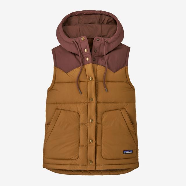 Patagonia Women&#39;s Bivy Hooded Vest SHBN Shelter Brown