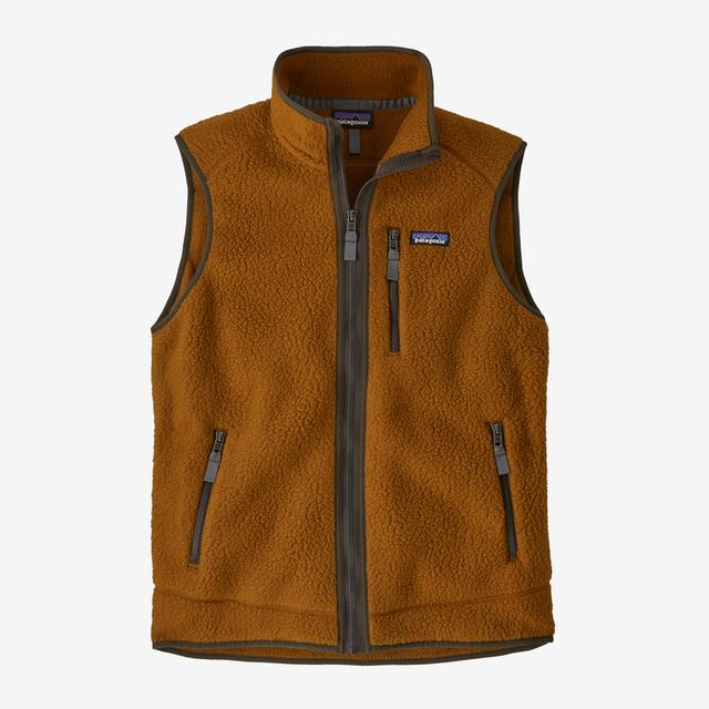 Patagonia Men&#39;s Retro Pile Vest SHBN Shelter Brown