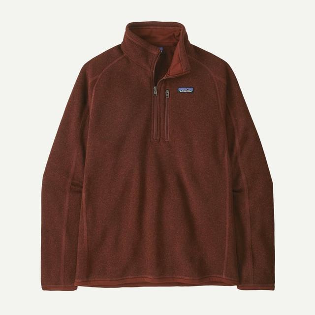 Patagonia Mens Better Sweater 1/4 Zip DVL Dried Vanilla