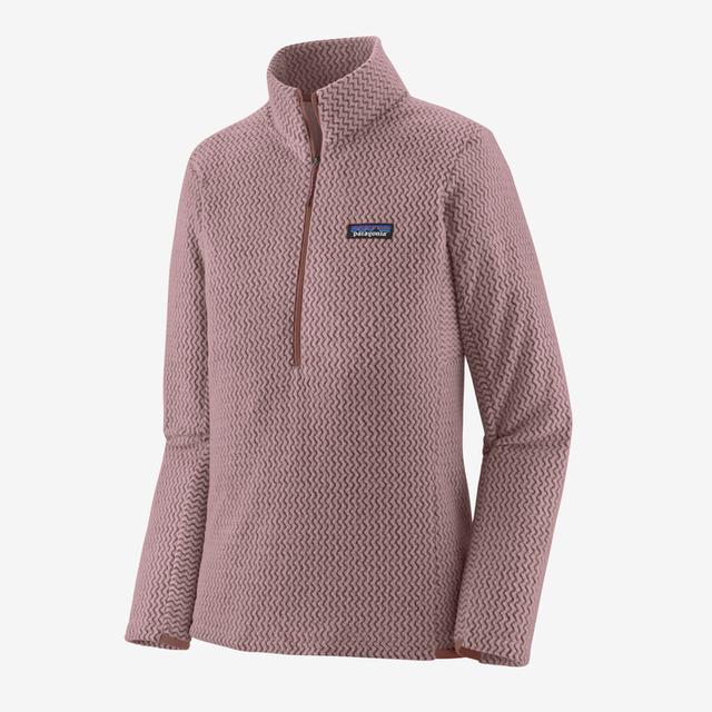 Patagonia Women's R1 Air Zip-Neck STMA Stormy Mauve