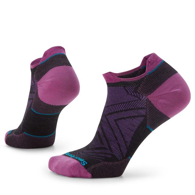 Smartwool Womens Run Zero Cushion Low Ankle Socks 003 Charcoal