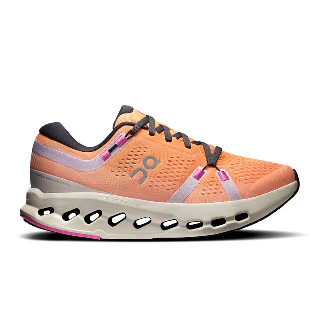 On Running Womens Cloudsurfer 2 Tangerine | Ivory