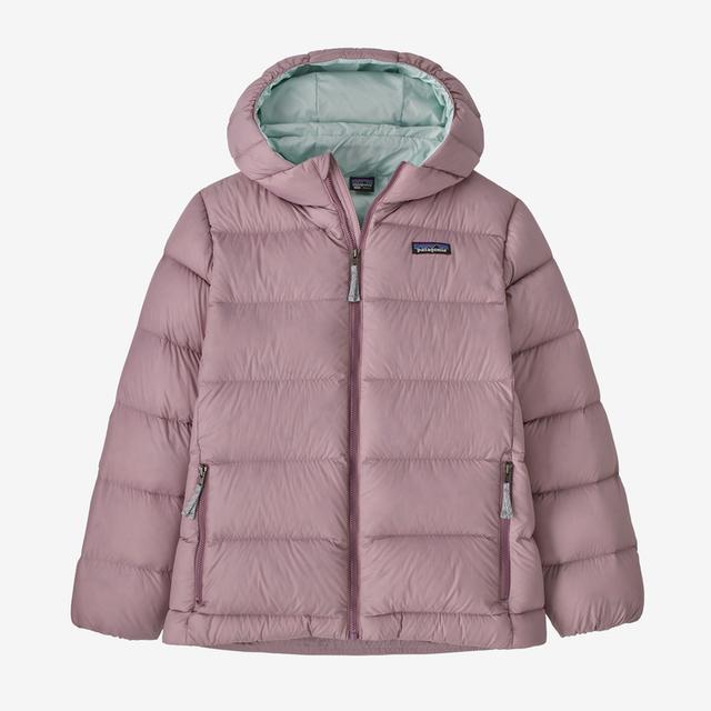 Patagonia Kids' Hi-Loft Down Sweater Hoody STMA Stormy Mauve