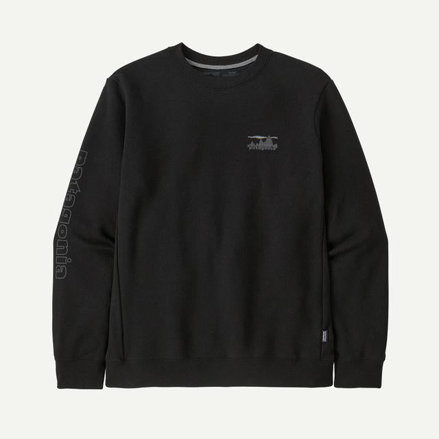 Patagonia 73 Skyline Uprisal Crew Sweatshirt INBK Ink Black