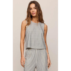 Z Supply W Sloane Knit Striped Top ECP Eclipse