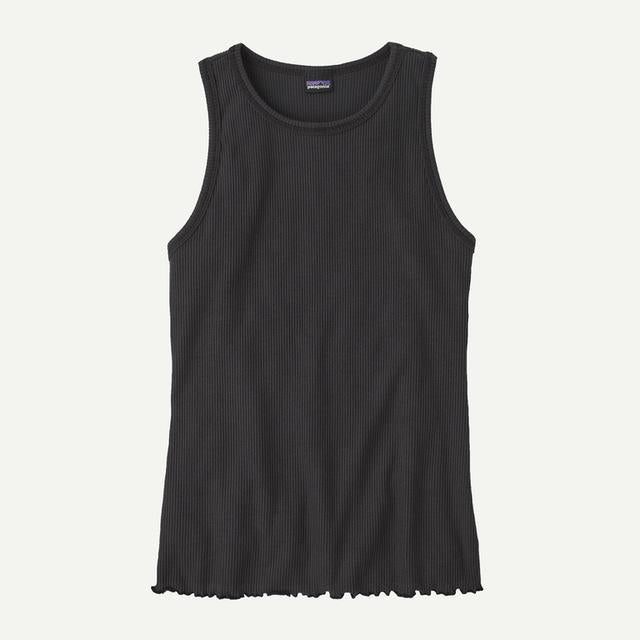 Patagonia Womens Rib Knit Tank Ink Black