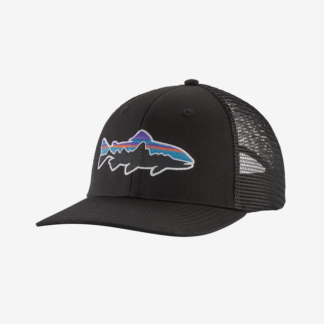 Patagonia Fitz Roy Trout Trucker Hat CVGR Cover Green