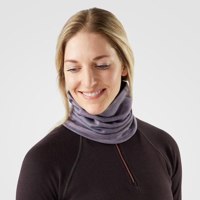 Smartwool Thermal Merino Reversible Neck Gaiter N81 Chalk Violet Heather