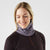 Smartwool Thermal Merino Reversible Neck Gaiter N81 Chalk Violet Heather