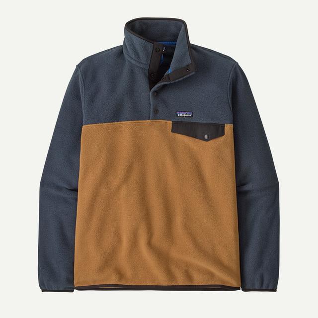 Patagonia Mens Lightweight Synchilla Snap-T Fleece Pullover DRBN Deer Brown