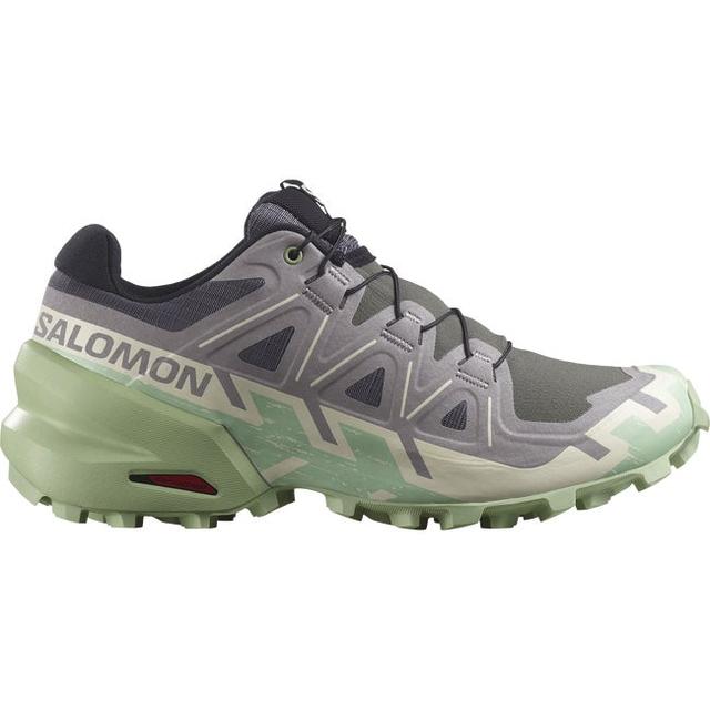 Salomon Womens Speedcross 6 Castlerock/Vanilla Ice/Smoke Green