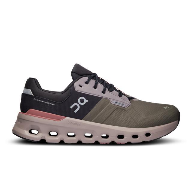 On Running Mens Cloudrunner 2 Waterproof Olive | Mahogany