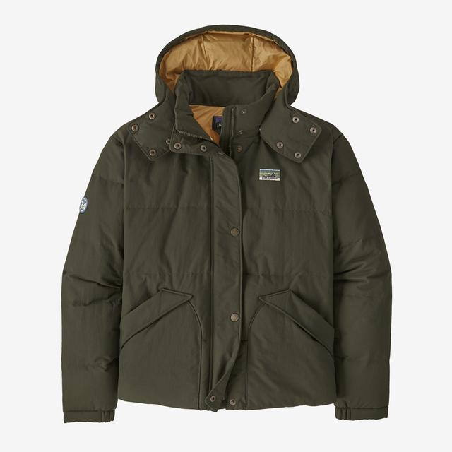 Patagonia Women&#39;s Downdrift Jacket PNGR Pine Needle Green