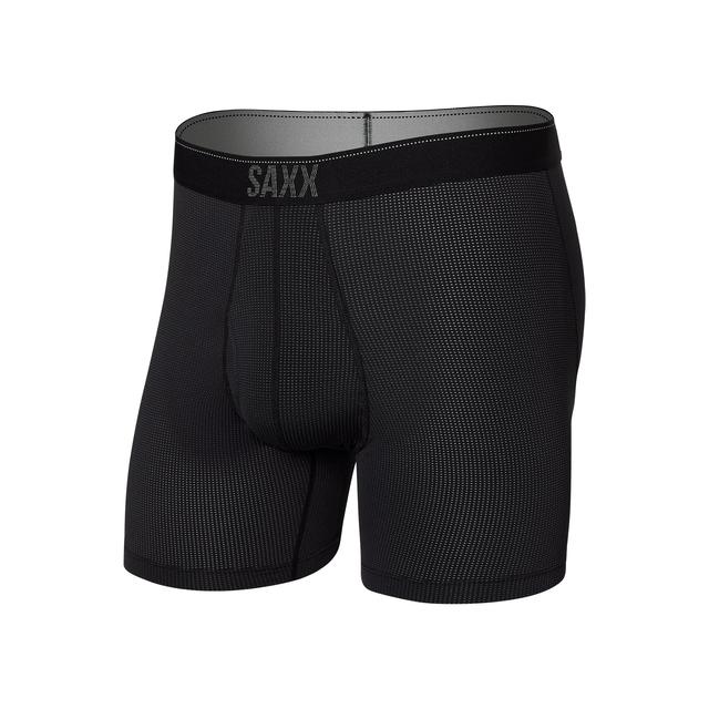 Saxx Underwear Co. Mens Quest 2.0 Boxer Brief BL2 Black II