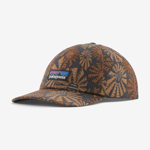 Patagonia P-6 Label Trad Cap SWBE Sun Wave: Smolder Blue