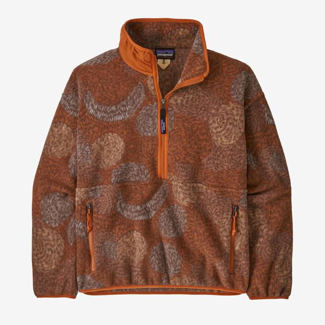 Patagonia Women&#39;s Synchilla Fleece Marsupial SLRT Solar Swirl: Redtail Rust