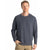 Free Fly Apparel Mens Bamboo Lightweight Fleece Crew Storm Cloud