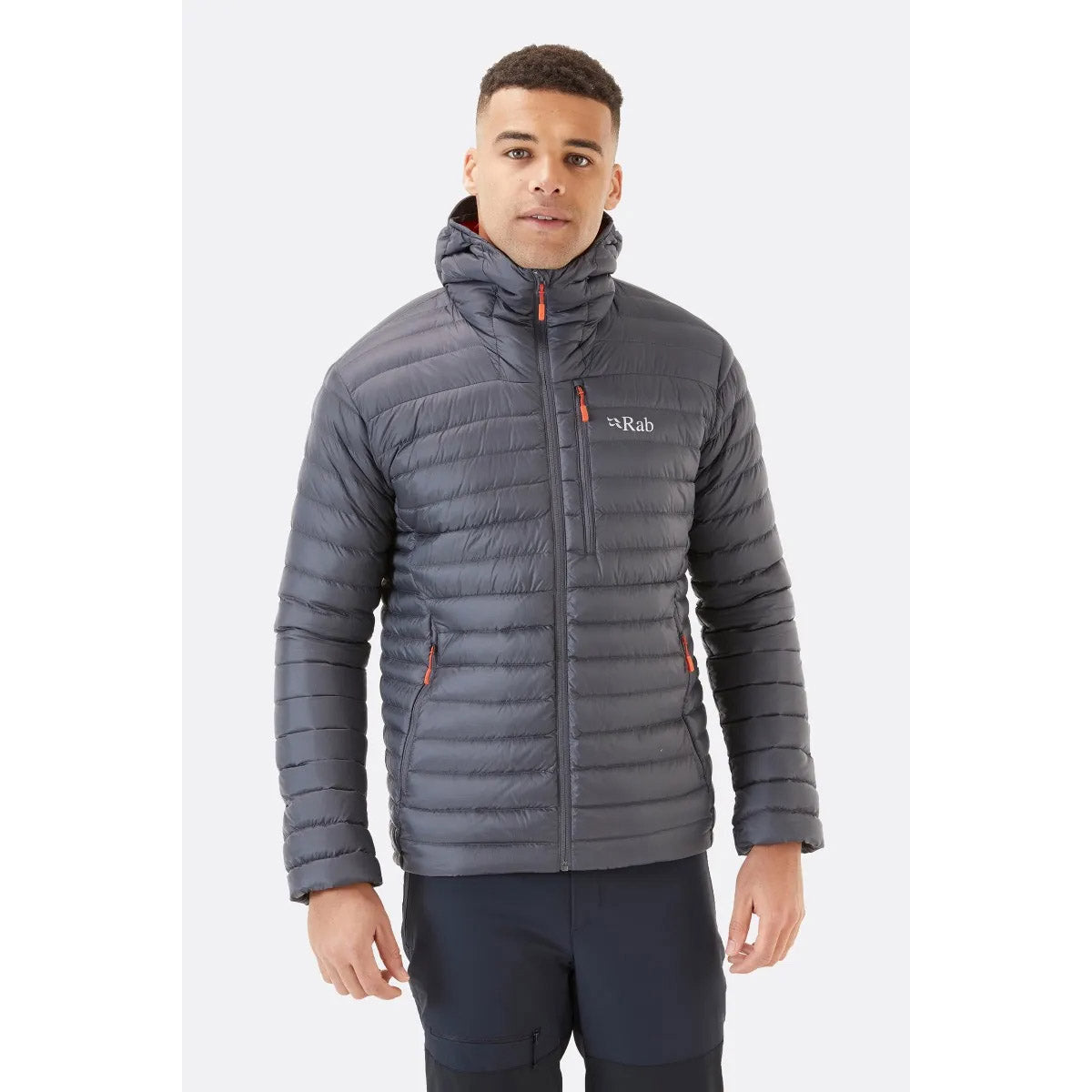 Rab Men's Microlight Alpine Down Jacket Graphene