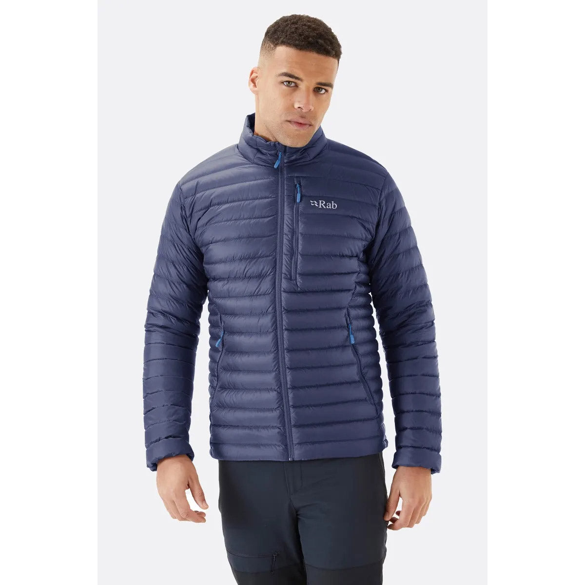 Rab Men&#39;s Microlight Down Jacket Deep Ink (Denim)