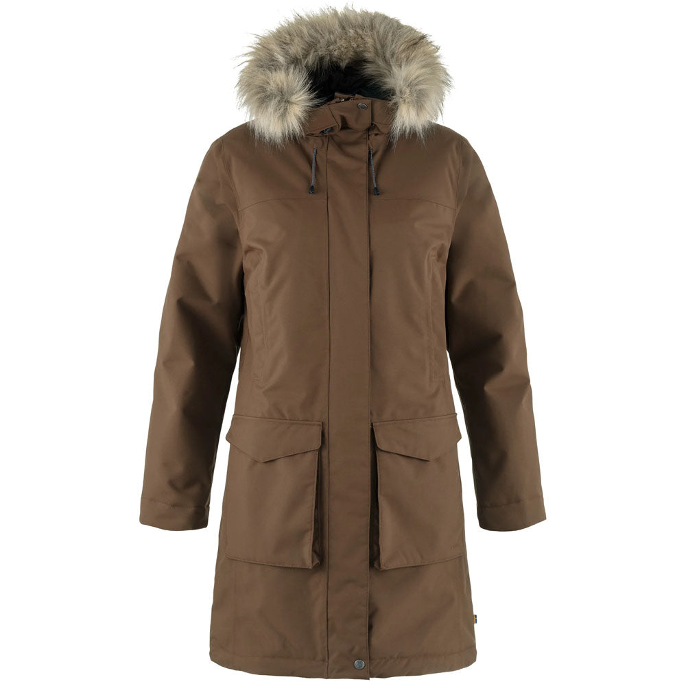 Fjallraven Women&#39;s Nuuk Lite Parka Dark Oak