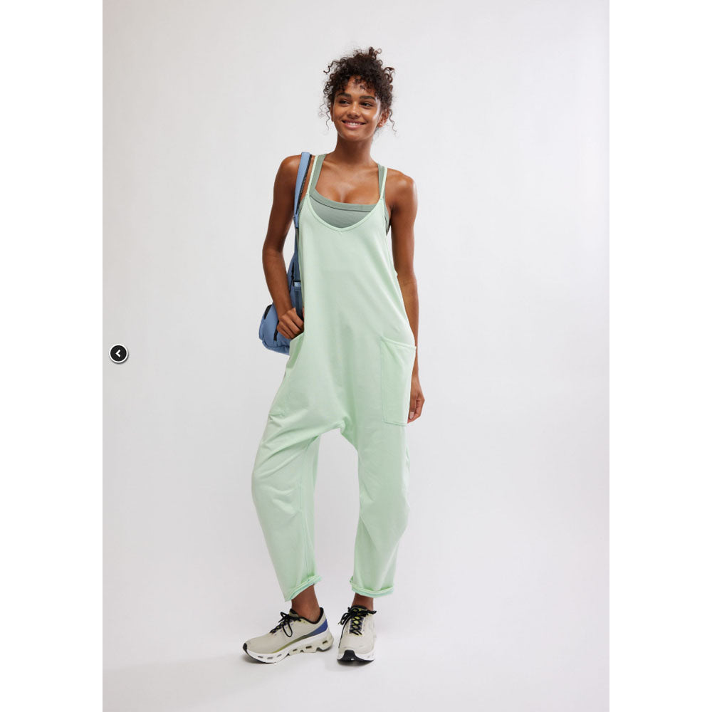 Free People Movement Women's Hot Shot Onesie Pistachio