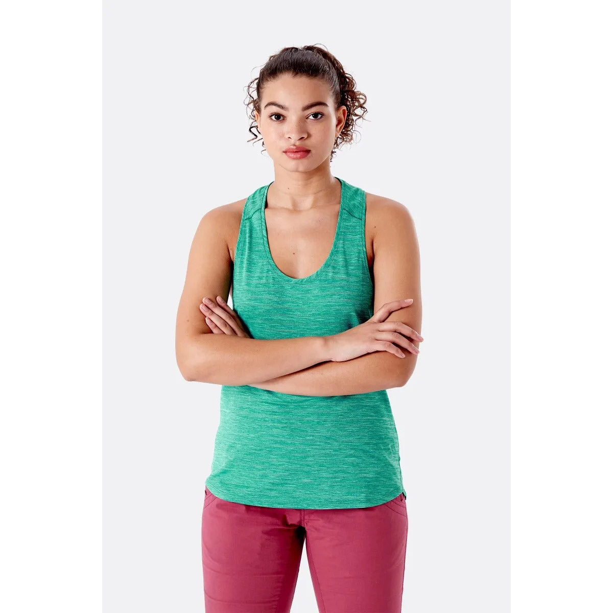 Rab Women's Wisp Vest Storm Green Marl