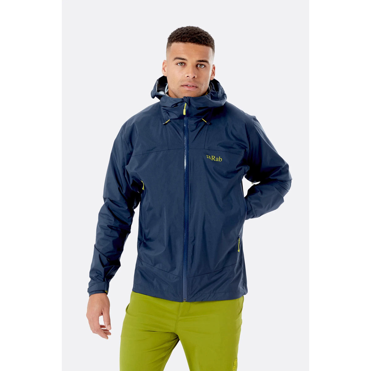 Rab Men&#39;s Downpour Plus 2.0 Jacket Deep Ink