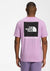 The North Face Men's S/S Box NSE Tee Lupine/TNF Black