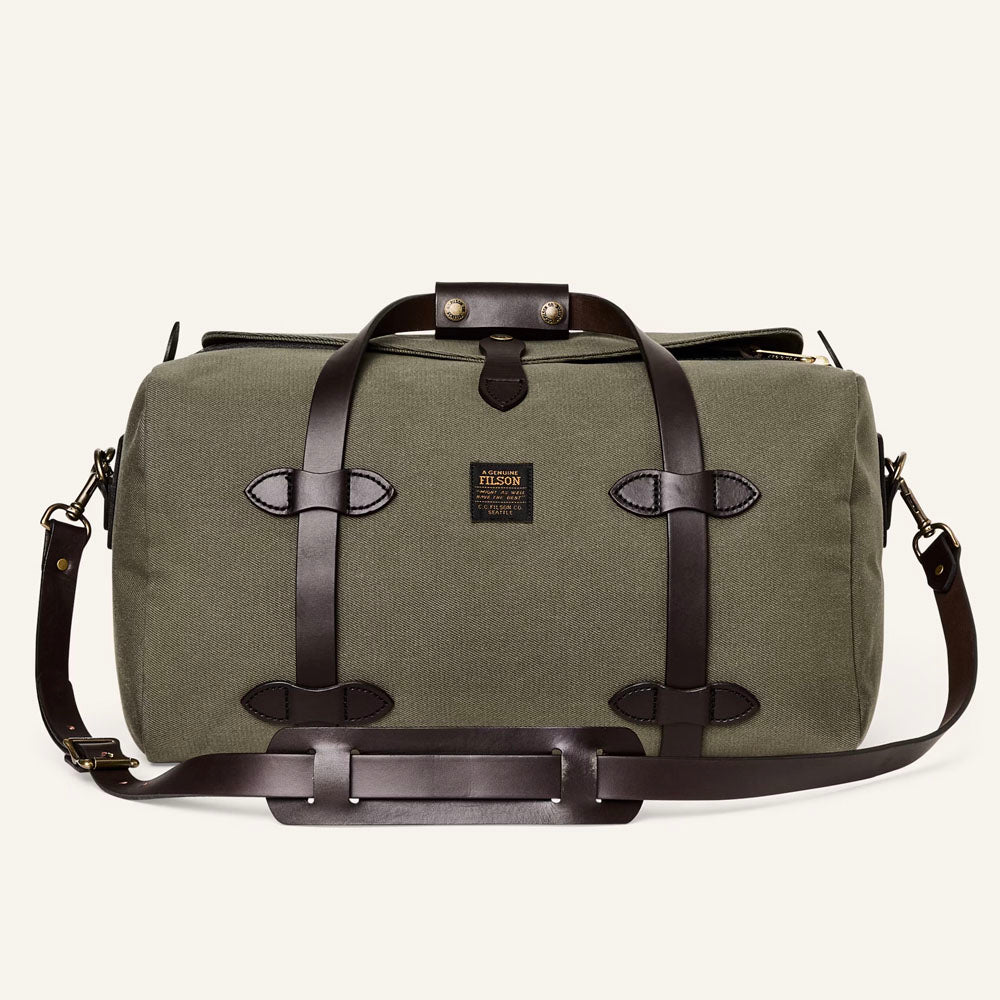 Filson Small Rugged Twill Duffle Bag Otter Green