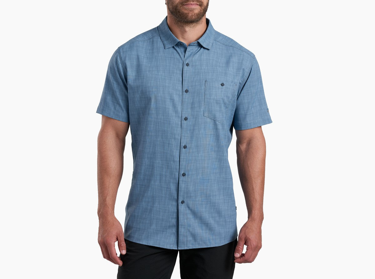 Kuhl Mens Persuadr Short Sleeve BLJA Blue Jay