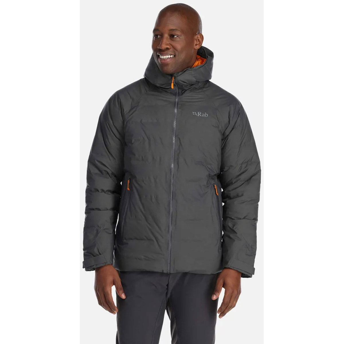 Rab Men&#39;s Valiance Waterproof Down Jacket Graphene