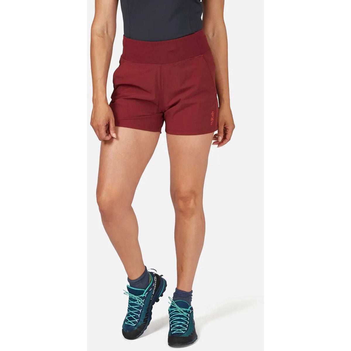 Rab Women's Momentum Shorts Deep Heather