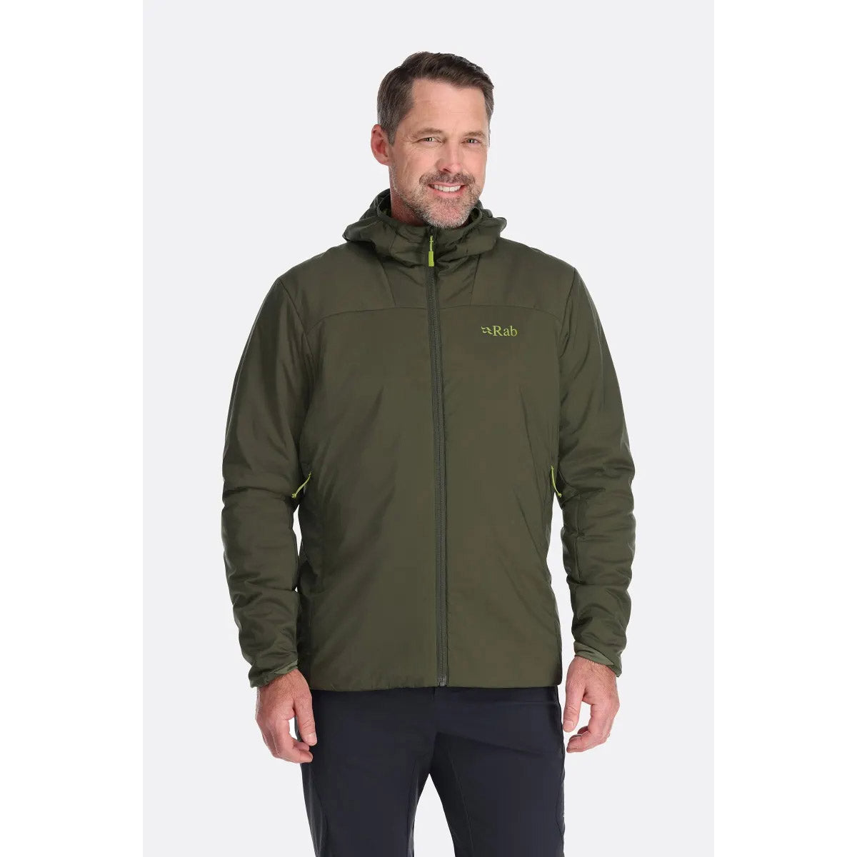 Rab Men&#39;s Xenair Alpine Light Insulated Jacket Army